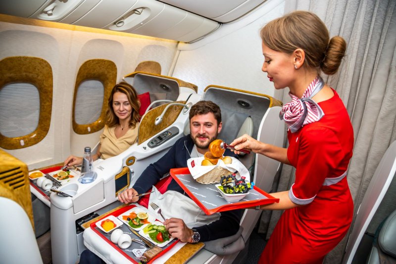 Royal Flight бизнес класс Боинг 777