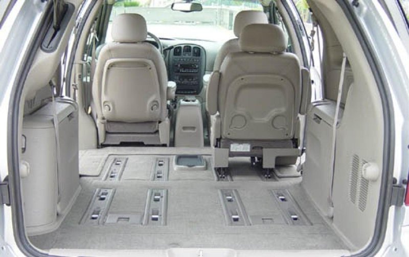 Dodge Grand Caravan 2002 багажник