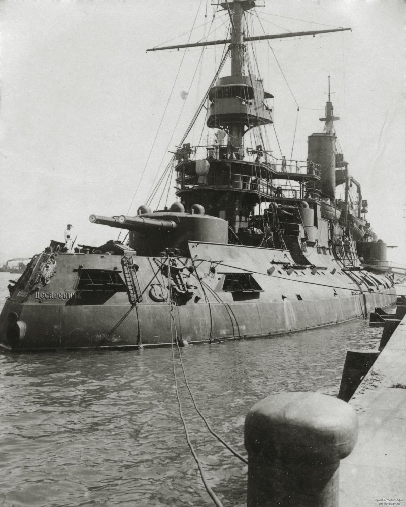 Броненосец Цесаревич 1904