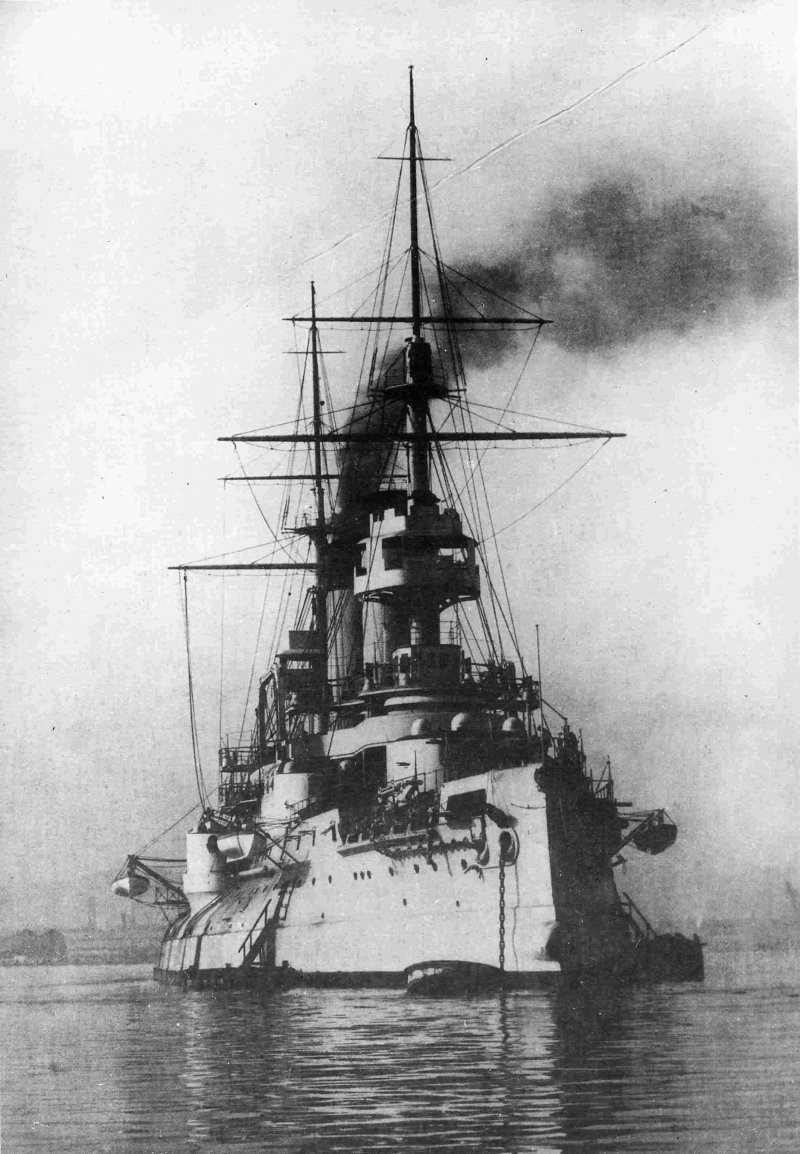 Броненосец Цесаревич 1917