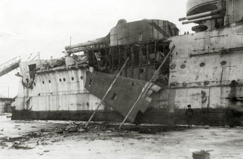 Броненосец "Цесаревич" 1904 модель