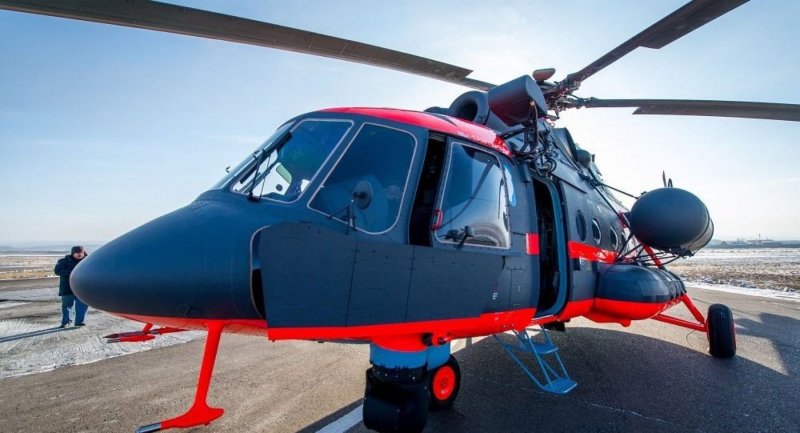 Новый ми 8 вертолет