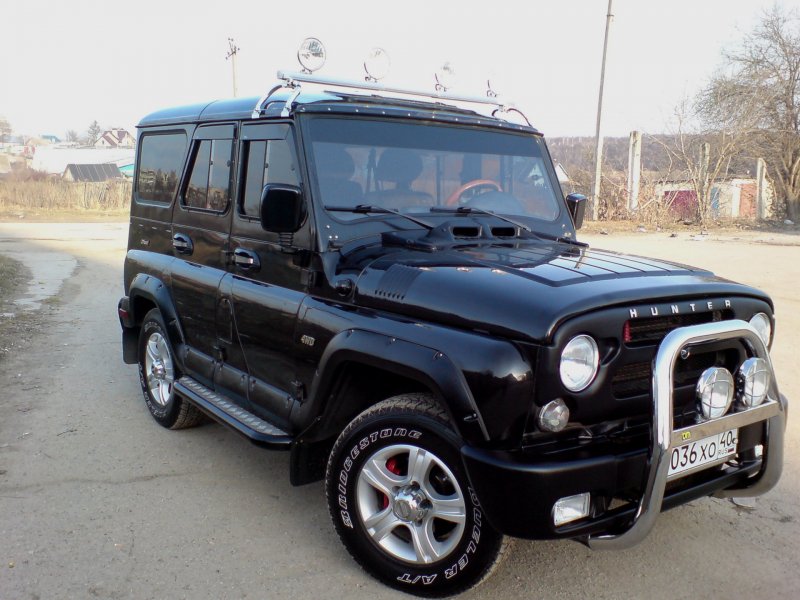 УАЗ Hunter черный r 20