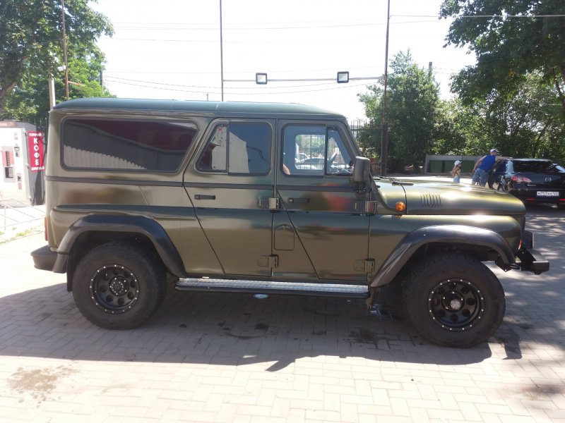УАЗ 3153 vs Гелендваген