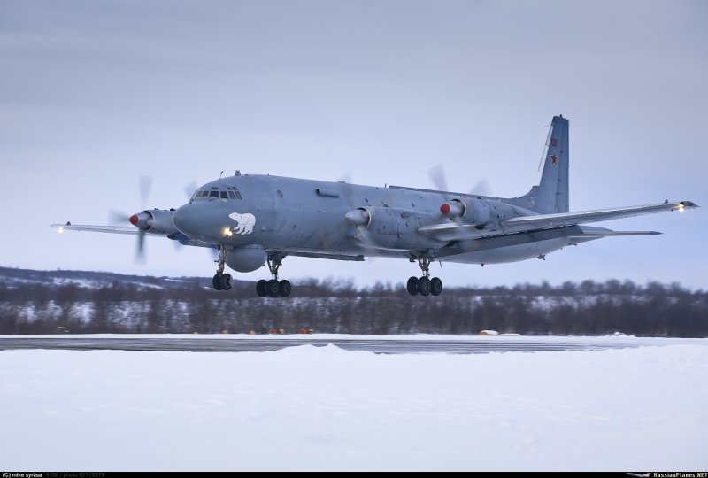 Ил-38 ТОФ на Камчатке