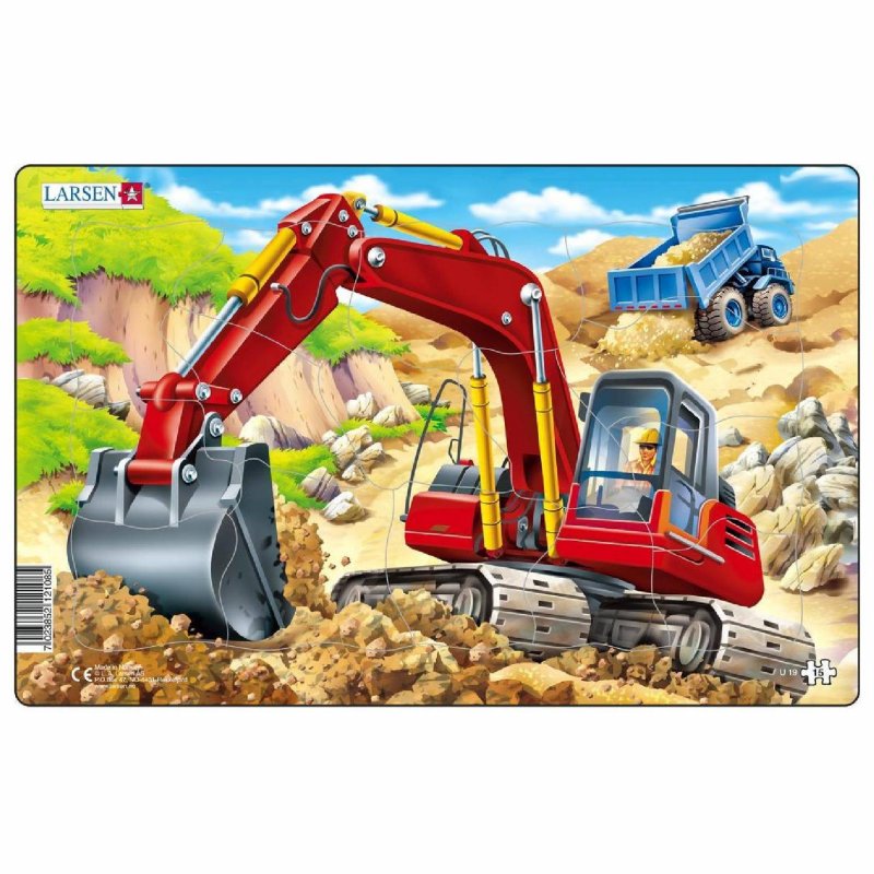 Экскаватор Bruder колёсный Liebherr (02-426) 1:16 39 см