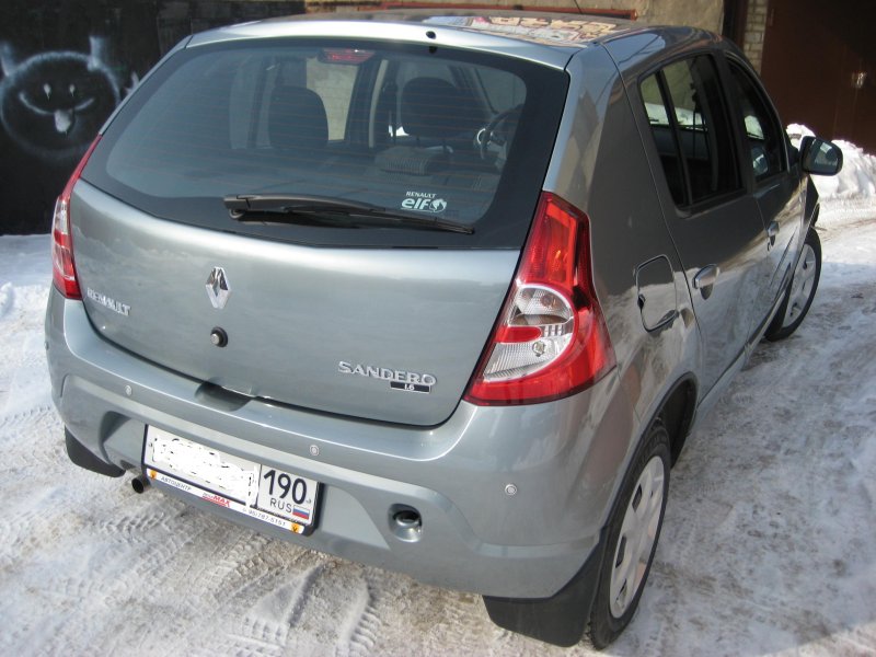 Renault Sandero Stepway красный
