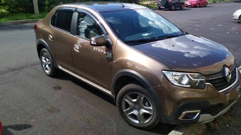 Renault Sandero Stepway серый