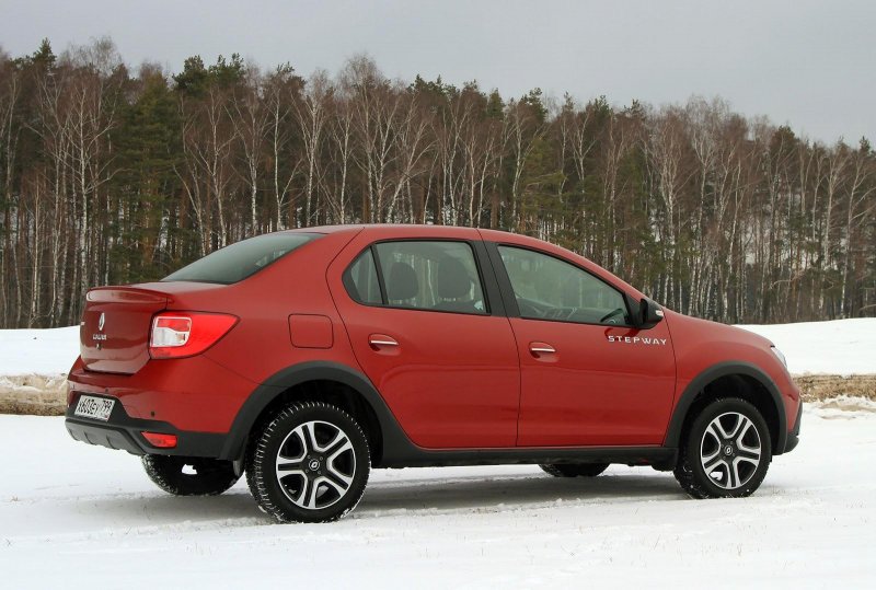 Renault Sandero II Stepway коричневый