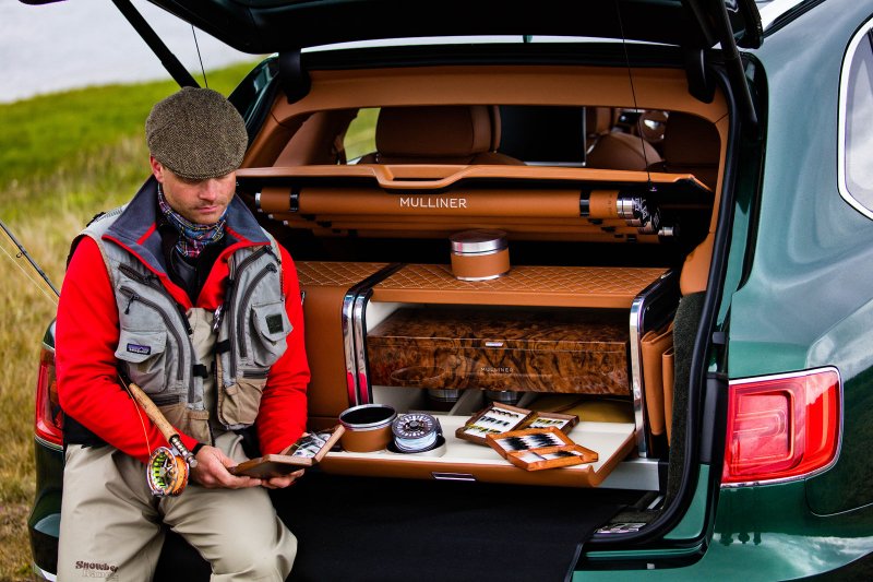 Bentley Bentayga для рыбалки
