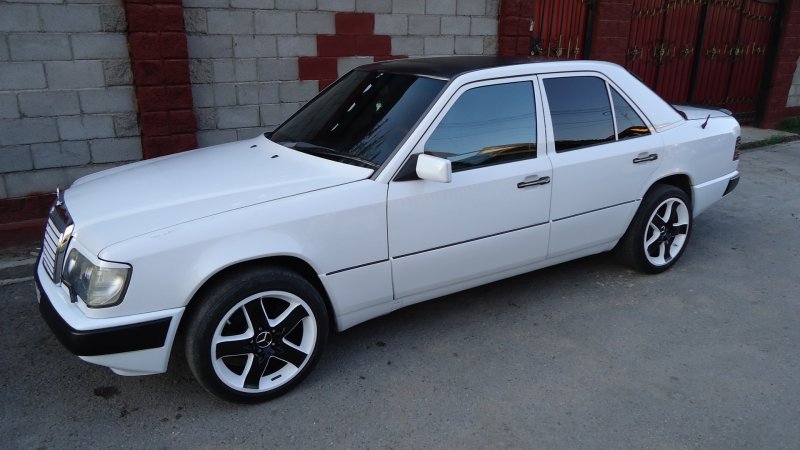 Мерседес w124 белый