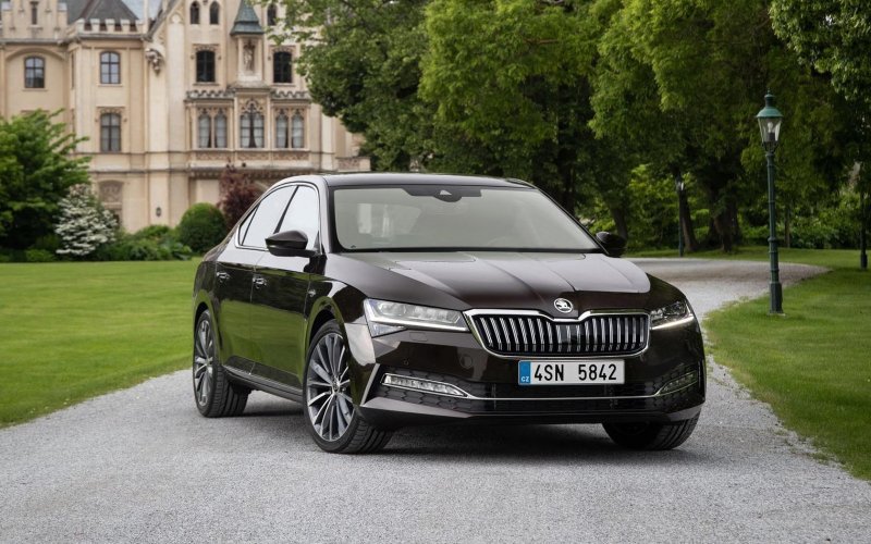 Skoda Octavia a8 Green
