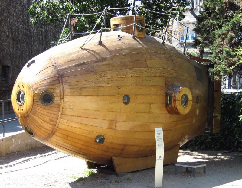 Старинные подводные лодки