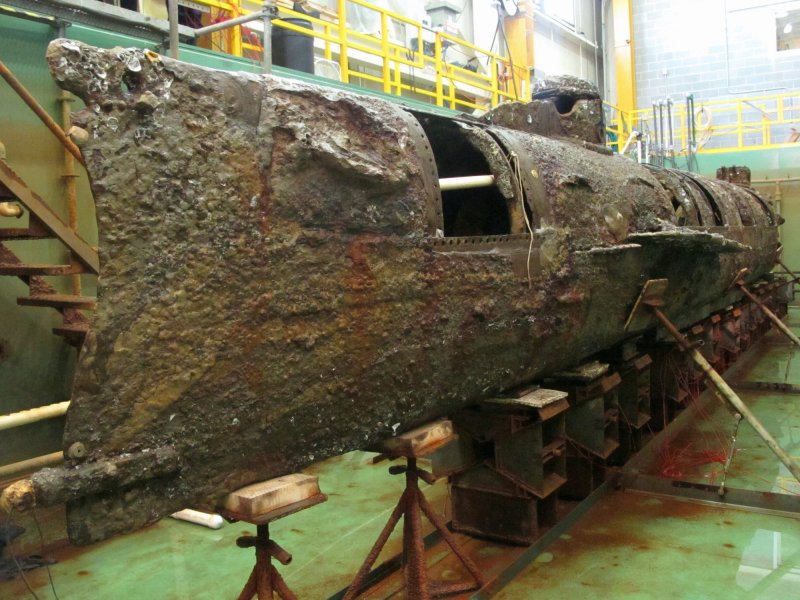 H.L. Hunley Submarine