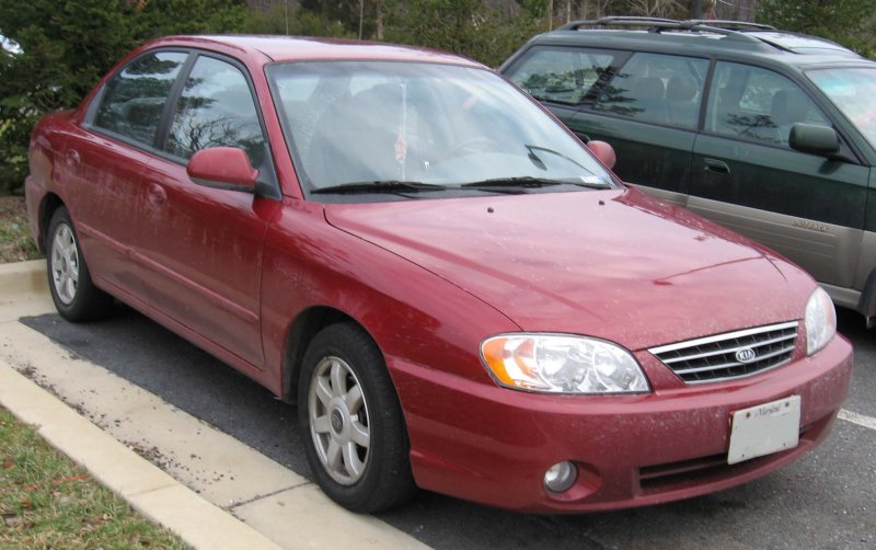 Kia Spectra купе