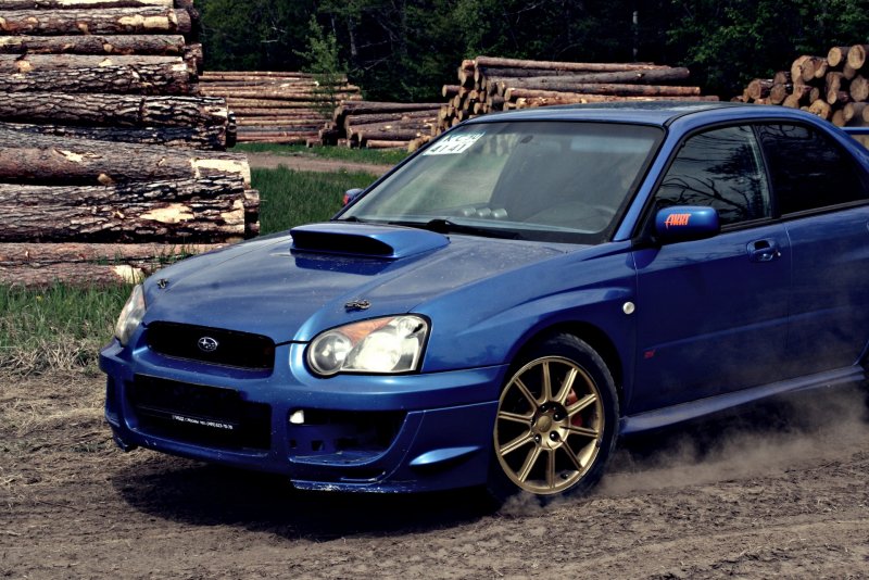 Субару Импреза WRX STI 2005 года