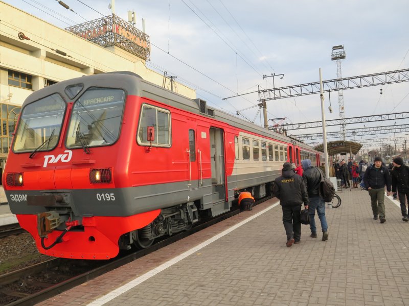 Электричка Кубань экспресс пригород