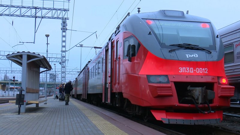 Электропоезд Ростов Краснодар