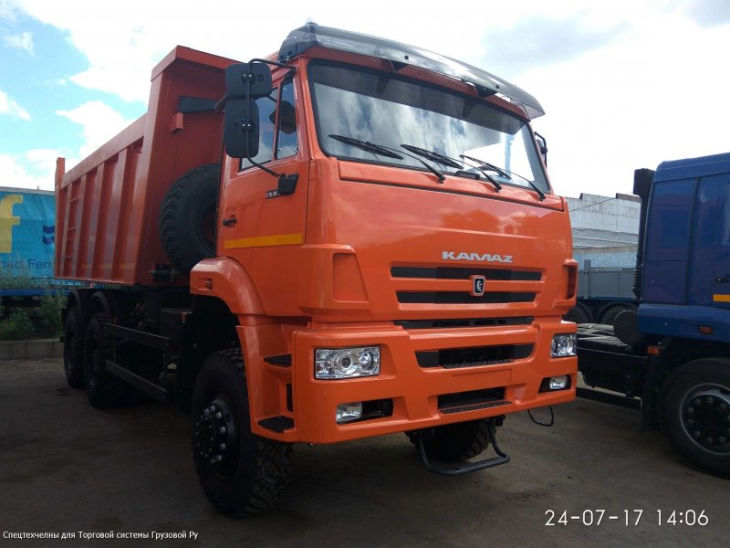 КАМАЗ самосвал вездеход 65222