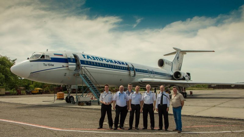 Ту 154 салон СССР