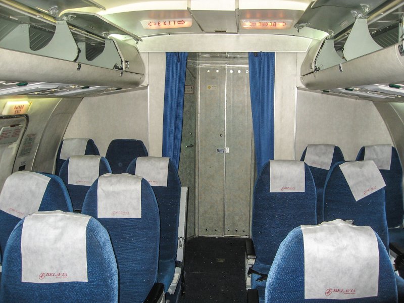 Ту 154 б салон