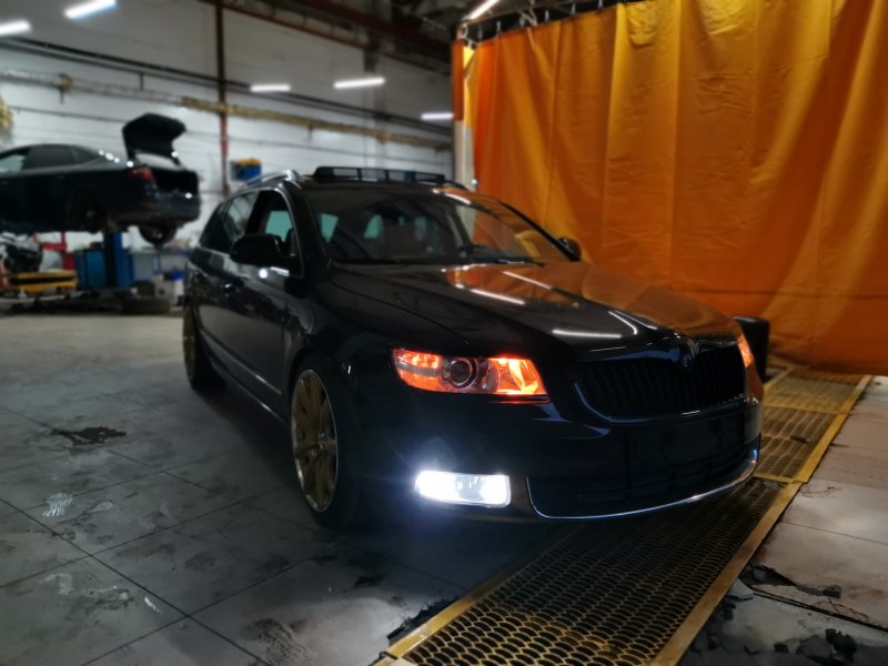 Обвес Skoda Superb 2 Рестайлинг