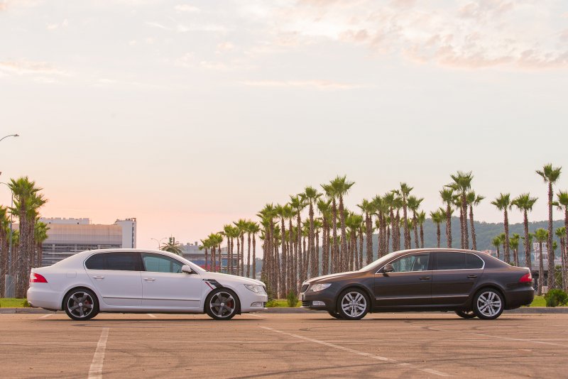 Škoda Superb 2 на стиле