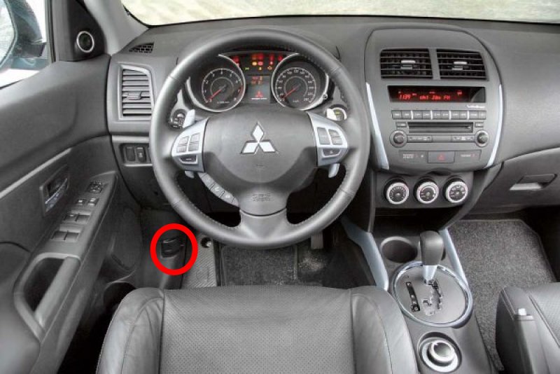 Mitsubishi ASX 2014 салон