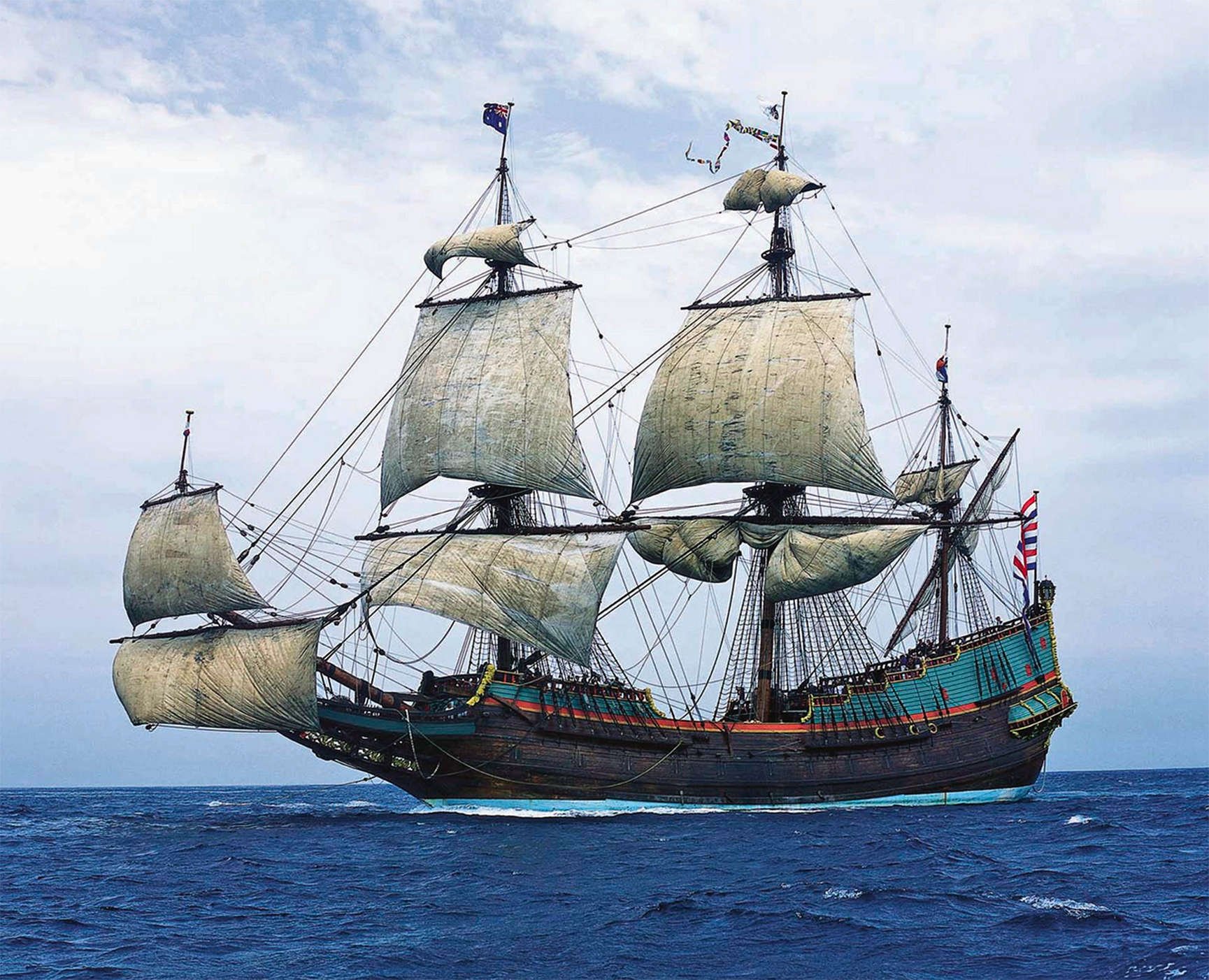 Торговый фрегат. Корабль Галеон Батавия. Батавия корабль, 1628. Галеон Батавия модель. Парусный Галеон 17 века.