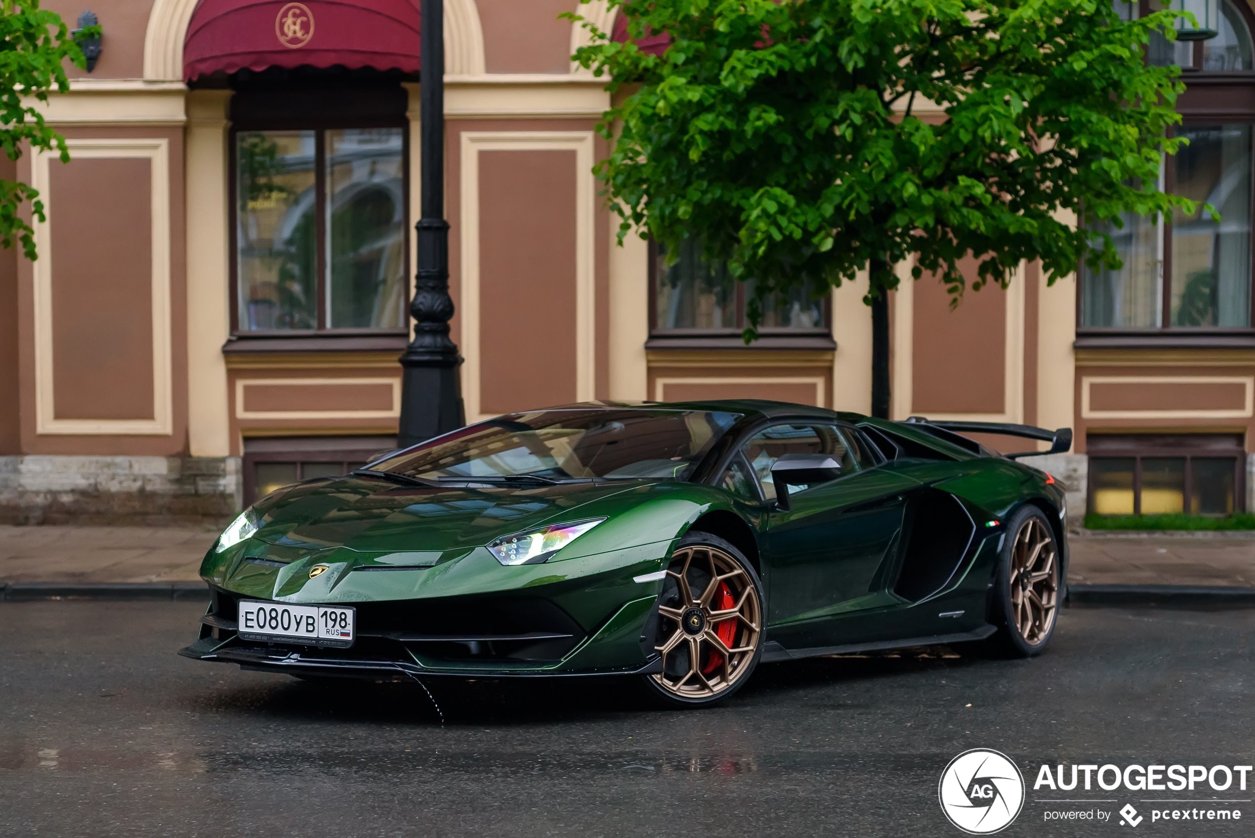 Lamborghini Aventador SVJ Р·РµР»РµРЅС‹Р№