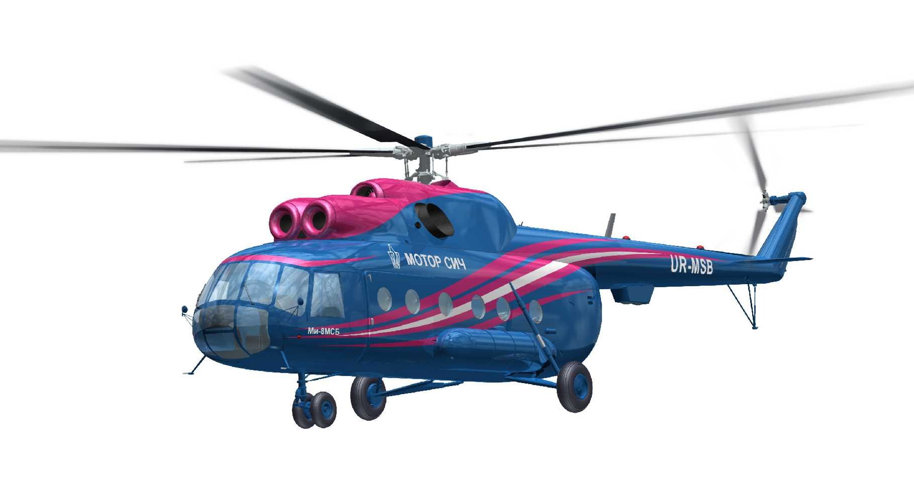 Вертолет ми8 ка-2085