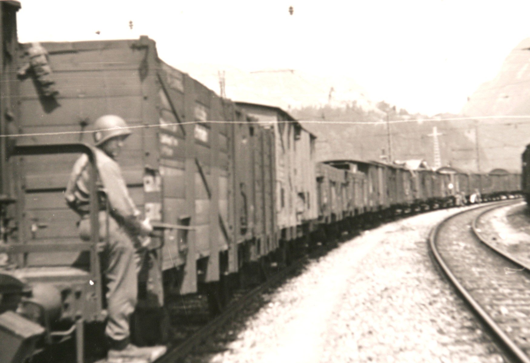 Фото военного поезда во время во войны