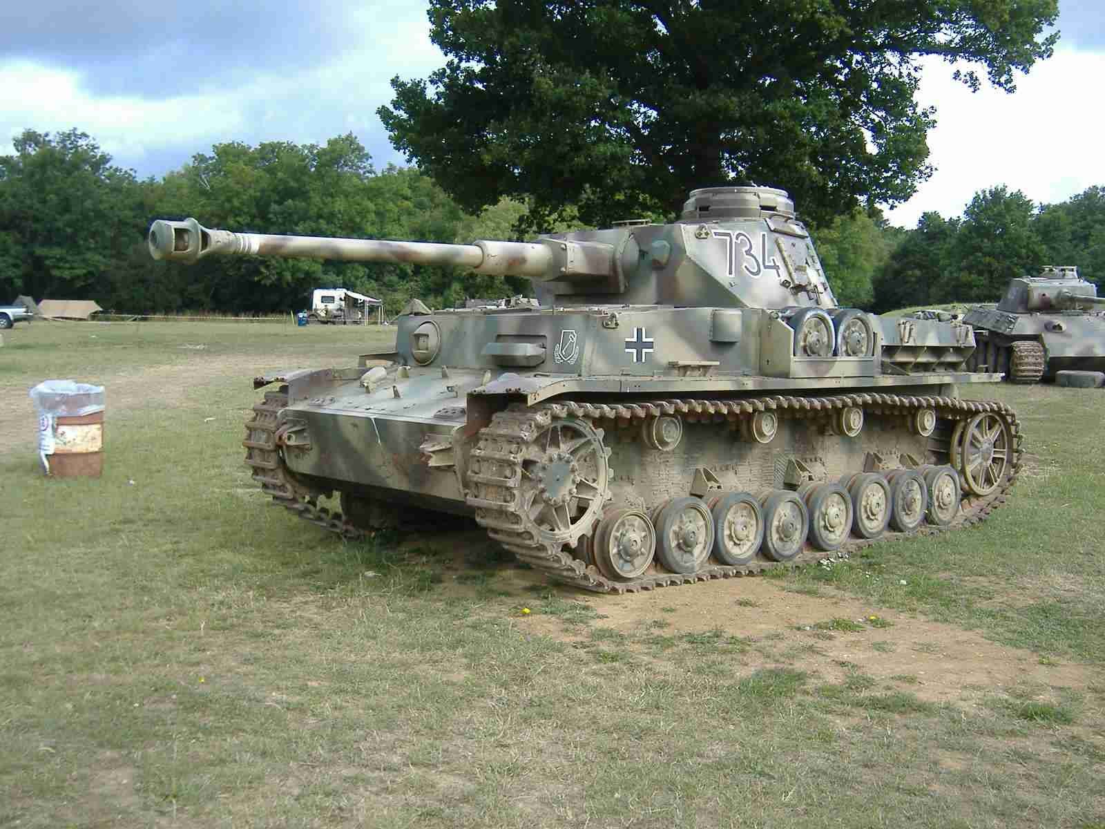 Panzer 4 и пантера