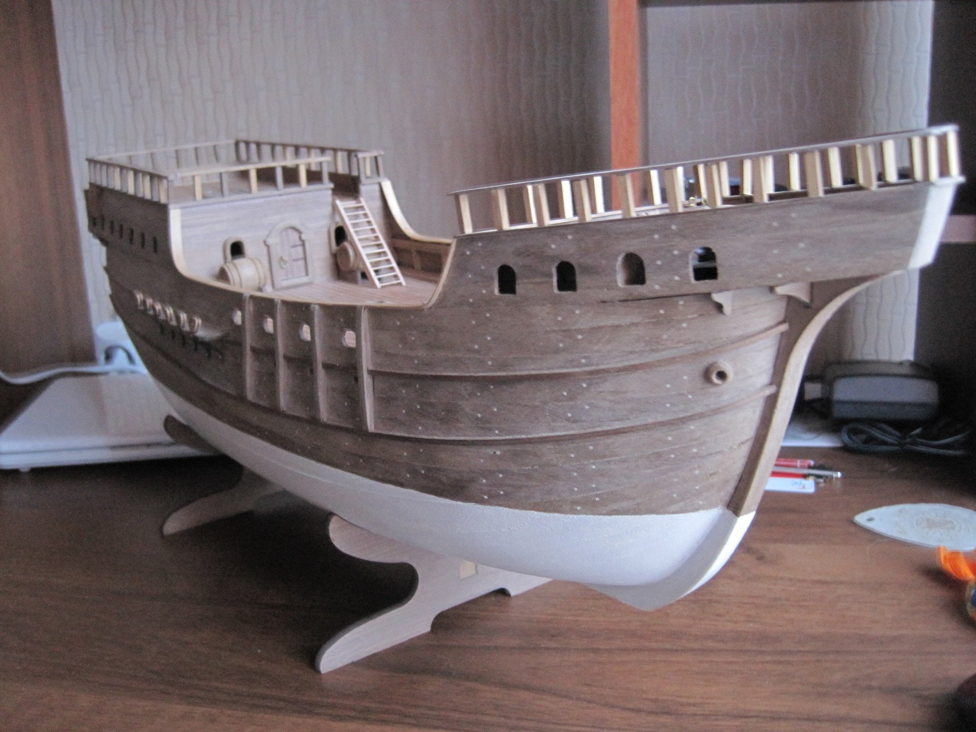 Модель корабля своими руками