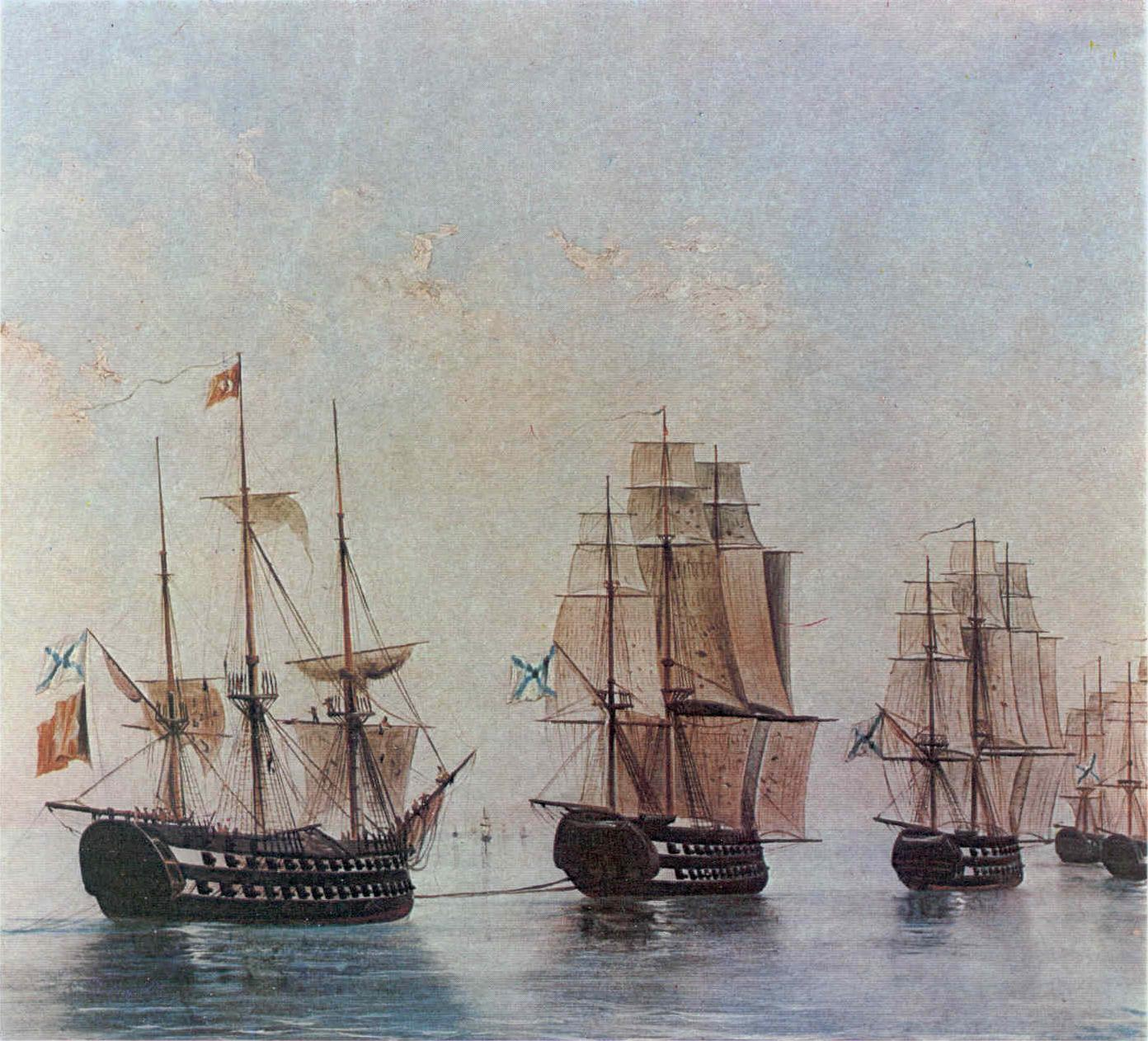 Эпоха парусного флота. Селафаил (линейный корабль, 1840). Дарданелльское Морское сражение. Дарданелльское сражение 1807.