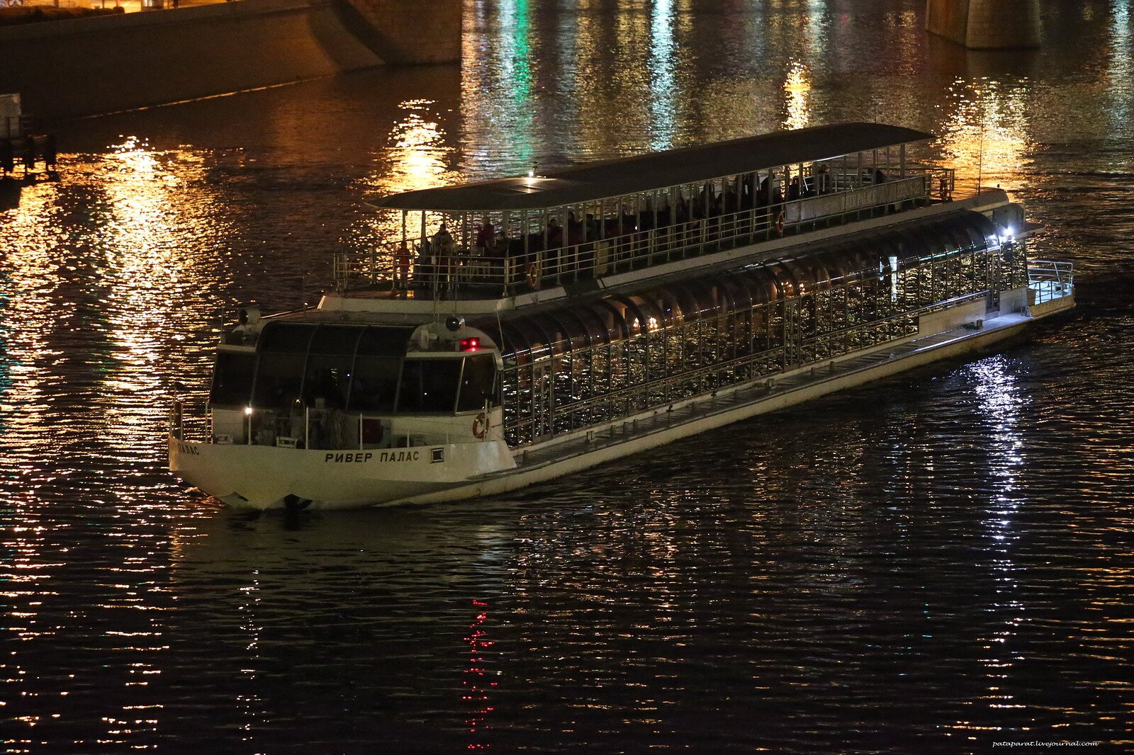 теплоход ривер палас москва