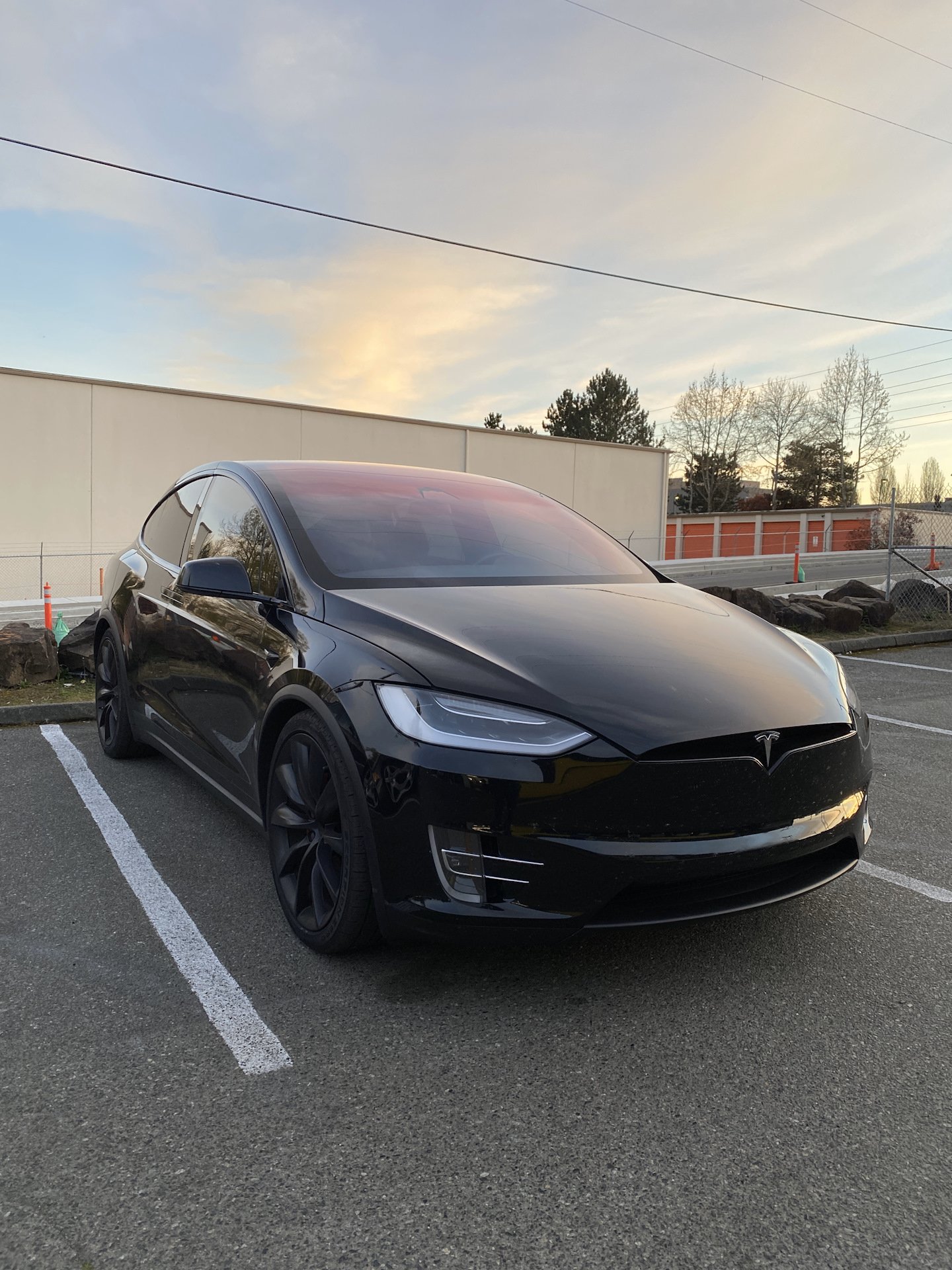 Tesla model s Black матовая