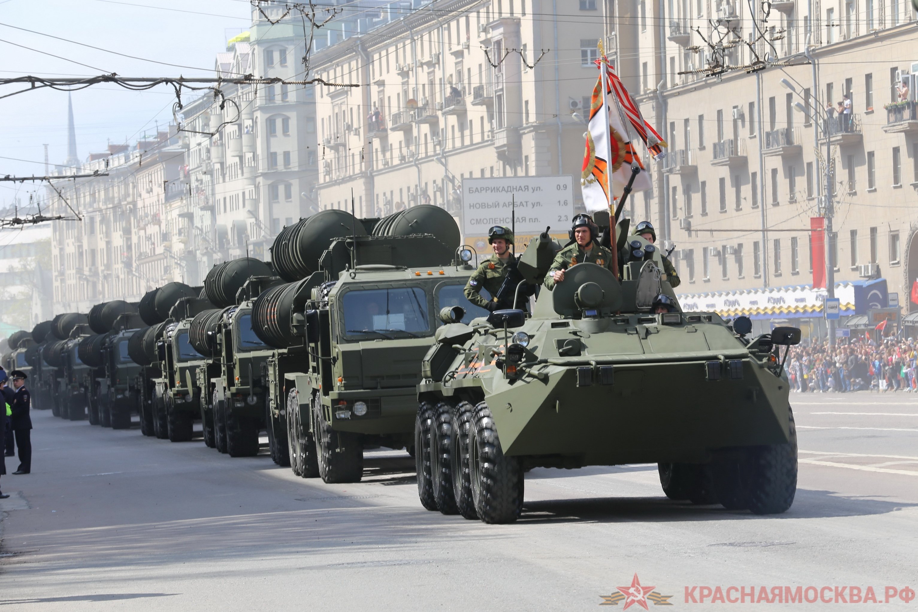 военная техника на параде в москве
