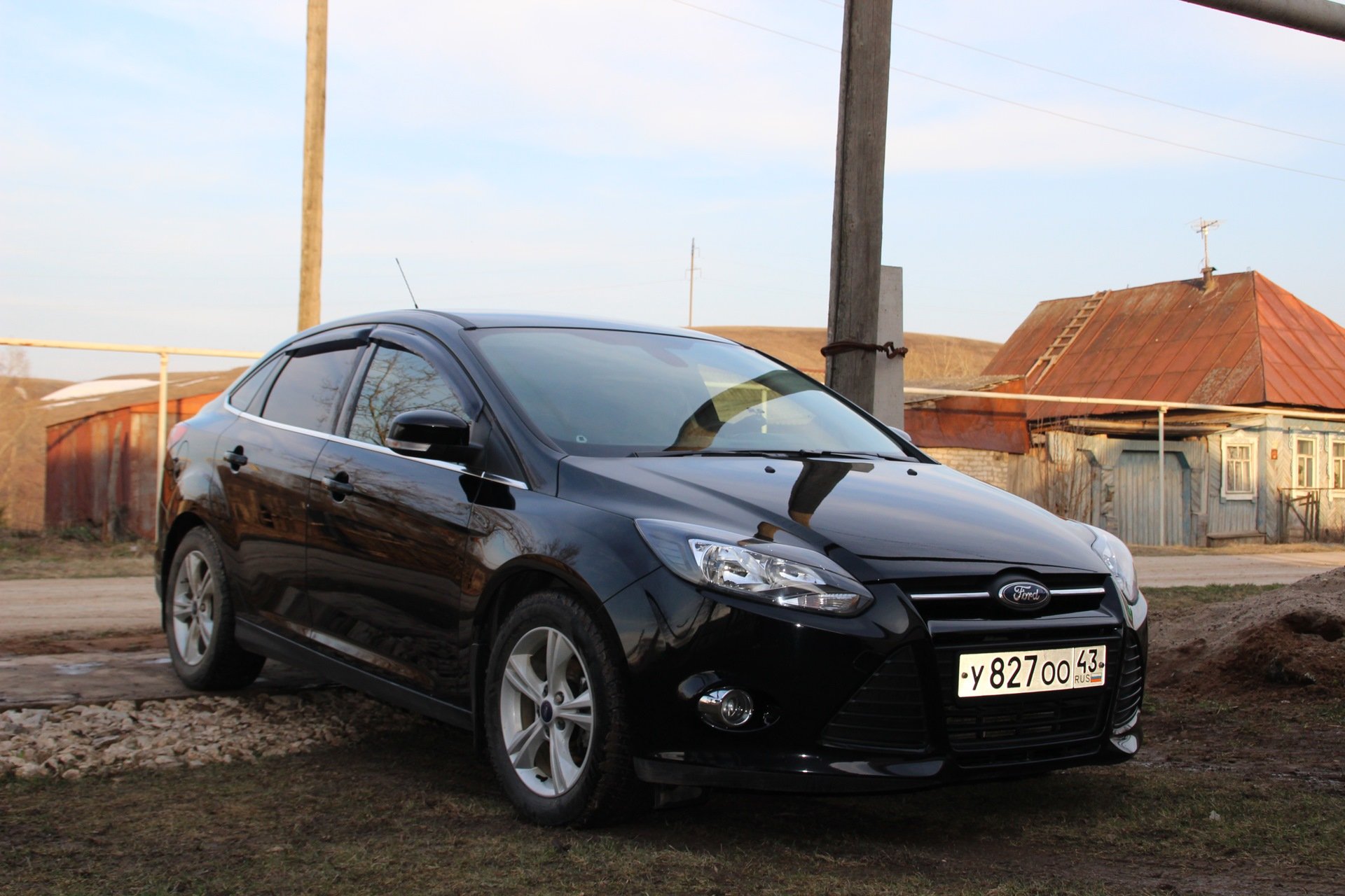 Ford Focus 3 черный