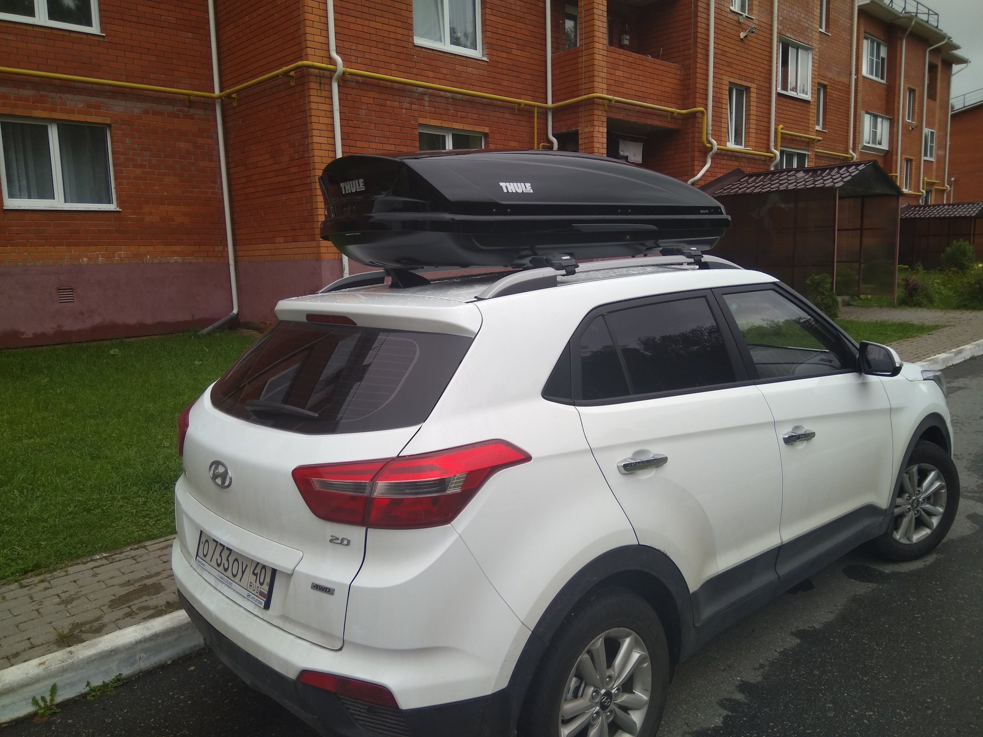 Бокс на крышу Hyundai Creta