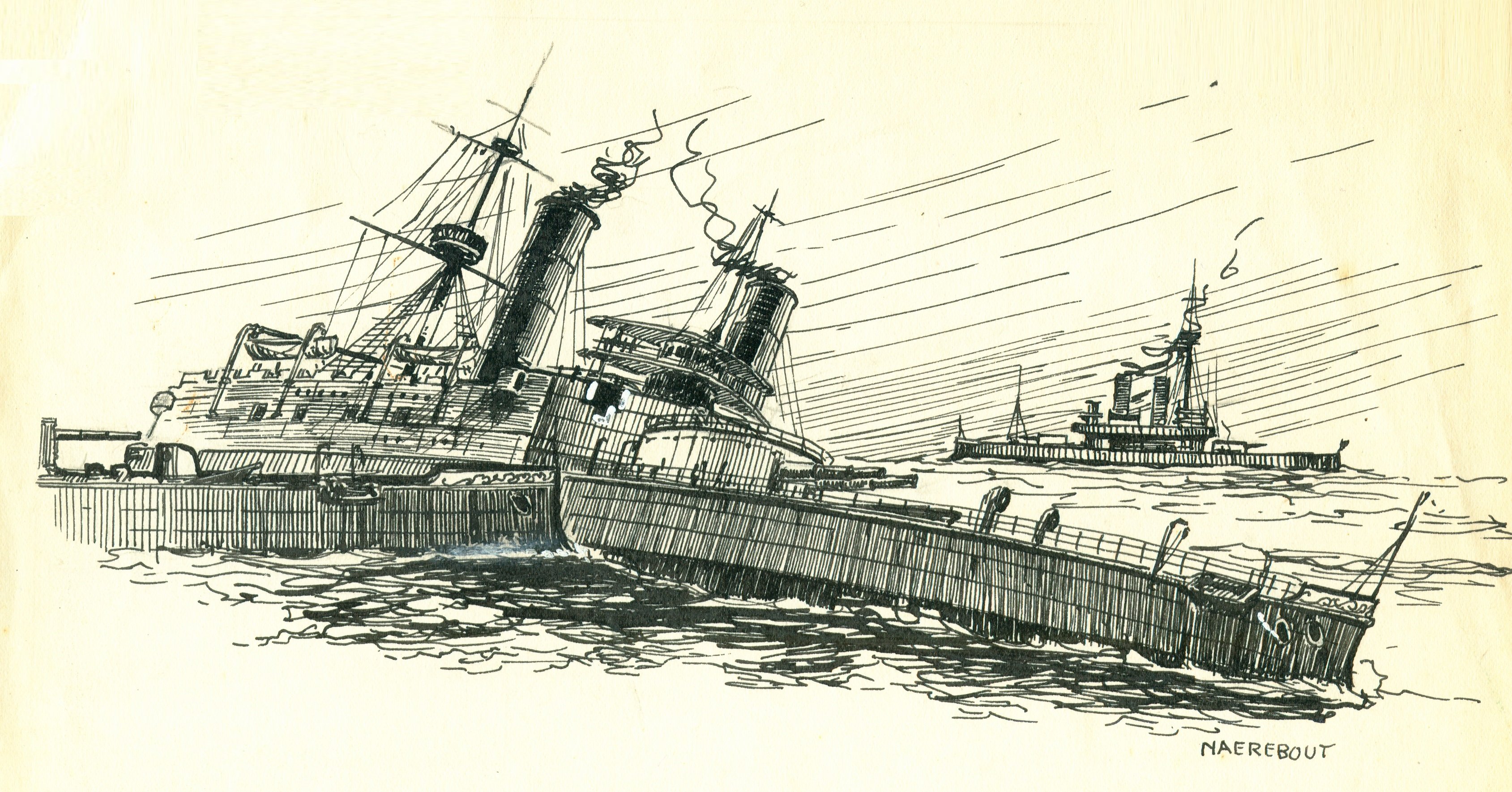 Эдинбург крейсер потопление