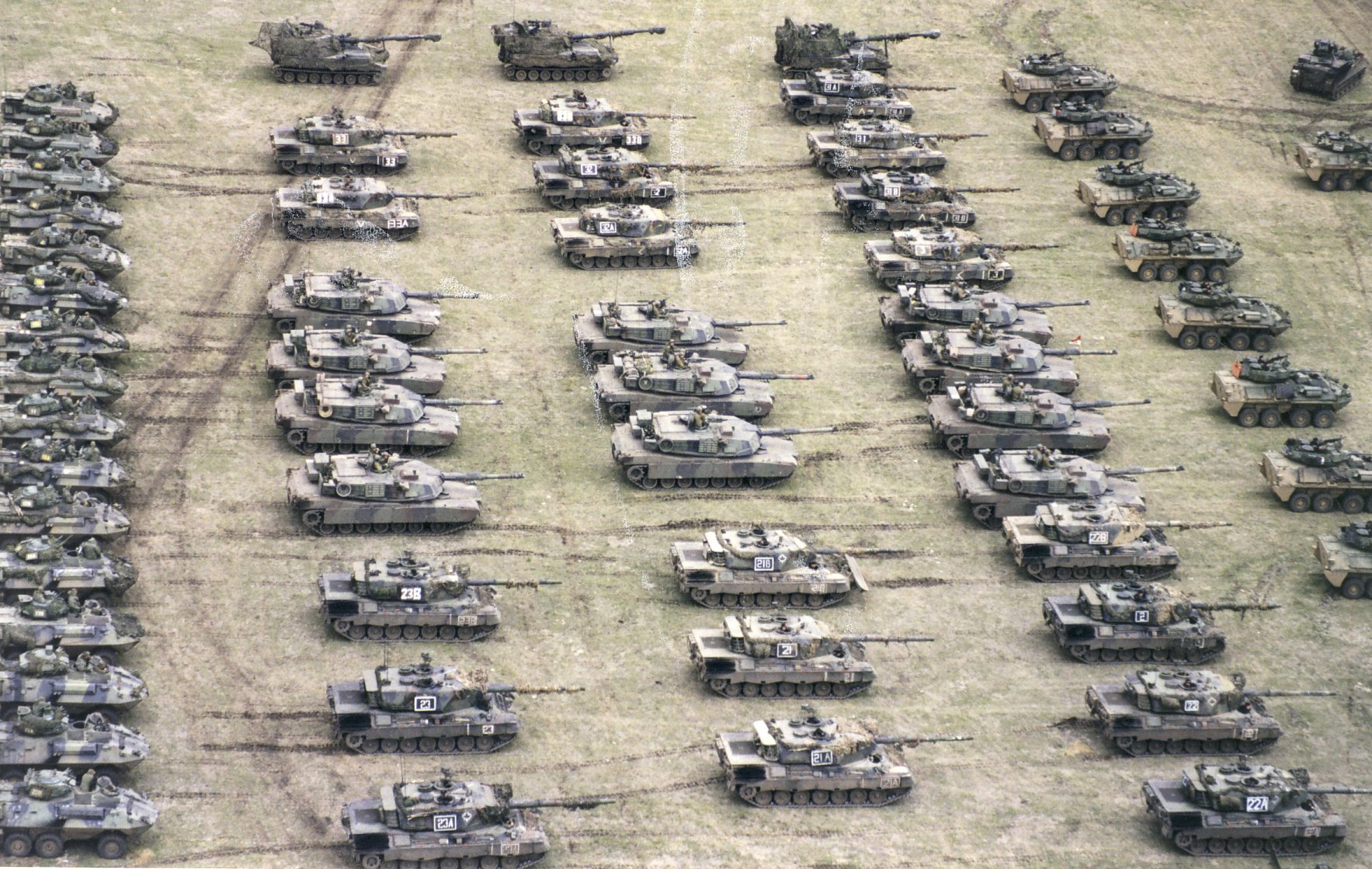 Танковые учения Запад 1981 год