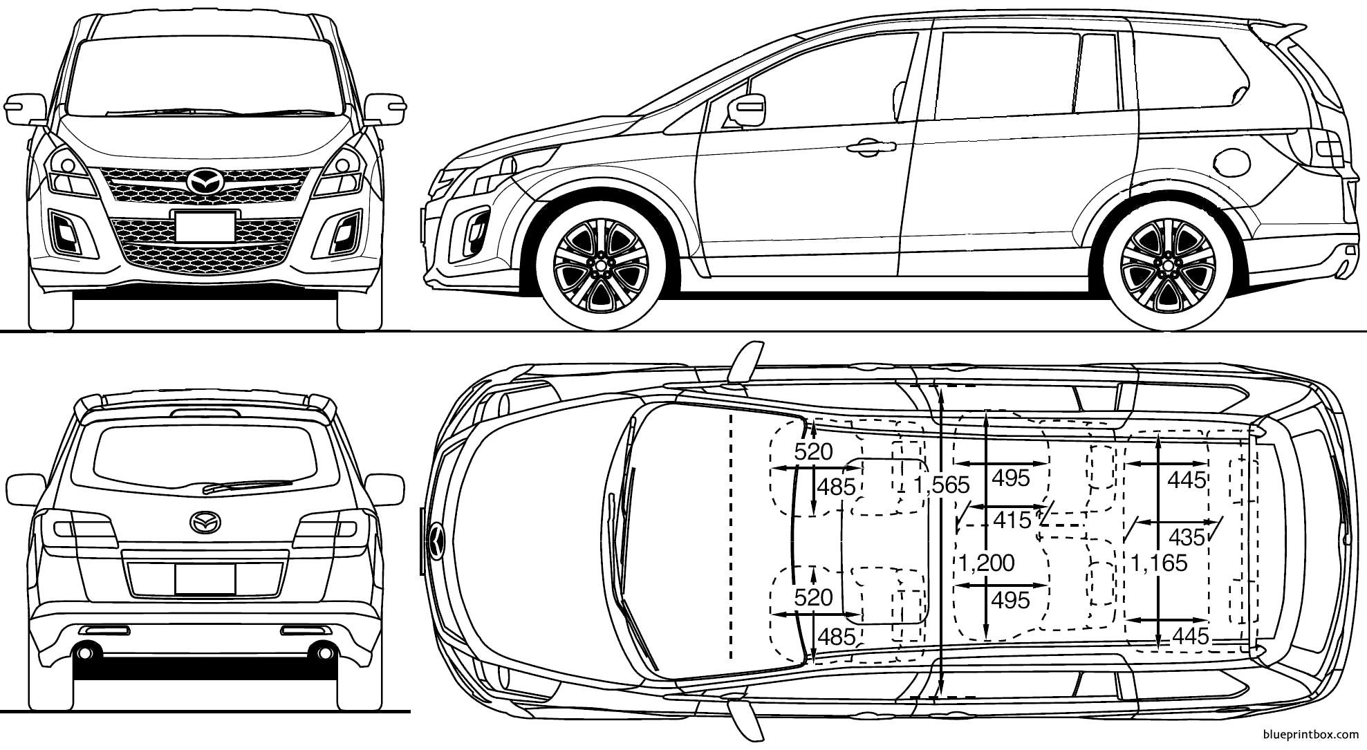Схема мазды мпв. Mazda MPV чертеж. Mazda Demio 2003 чертежи. Mazda MPV 2010. Мазда MPV чертёж.