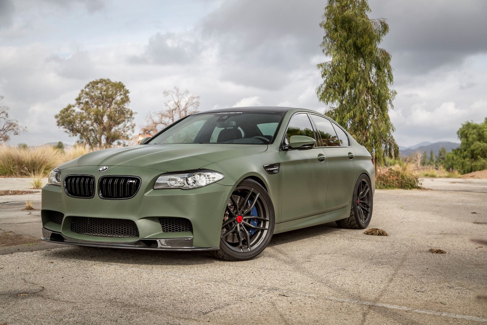 BMW f30 Red Matte