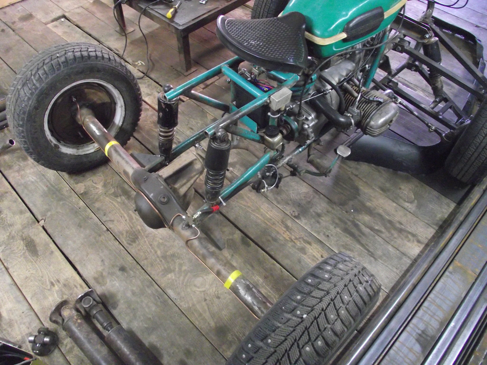 Самодельный трицикл или трайк своими руками из Урала или Ижа | Фото и видео