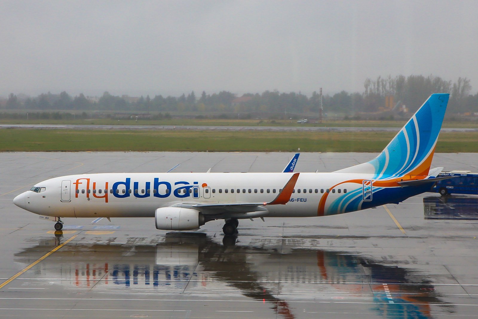 Flydubai 737 салон