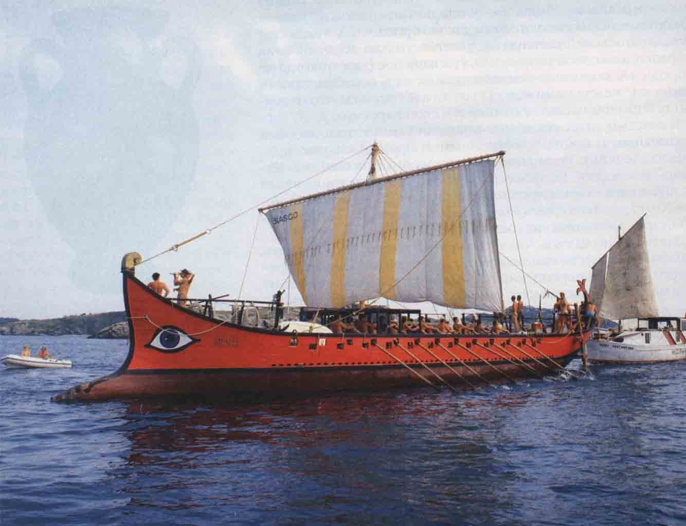 Нос античного корабля 6. Диера Ивлия. Бирема корабль Рим. Корабли древних римлян. Римская Империя торговые корабли.