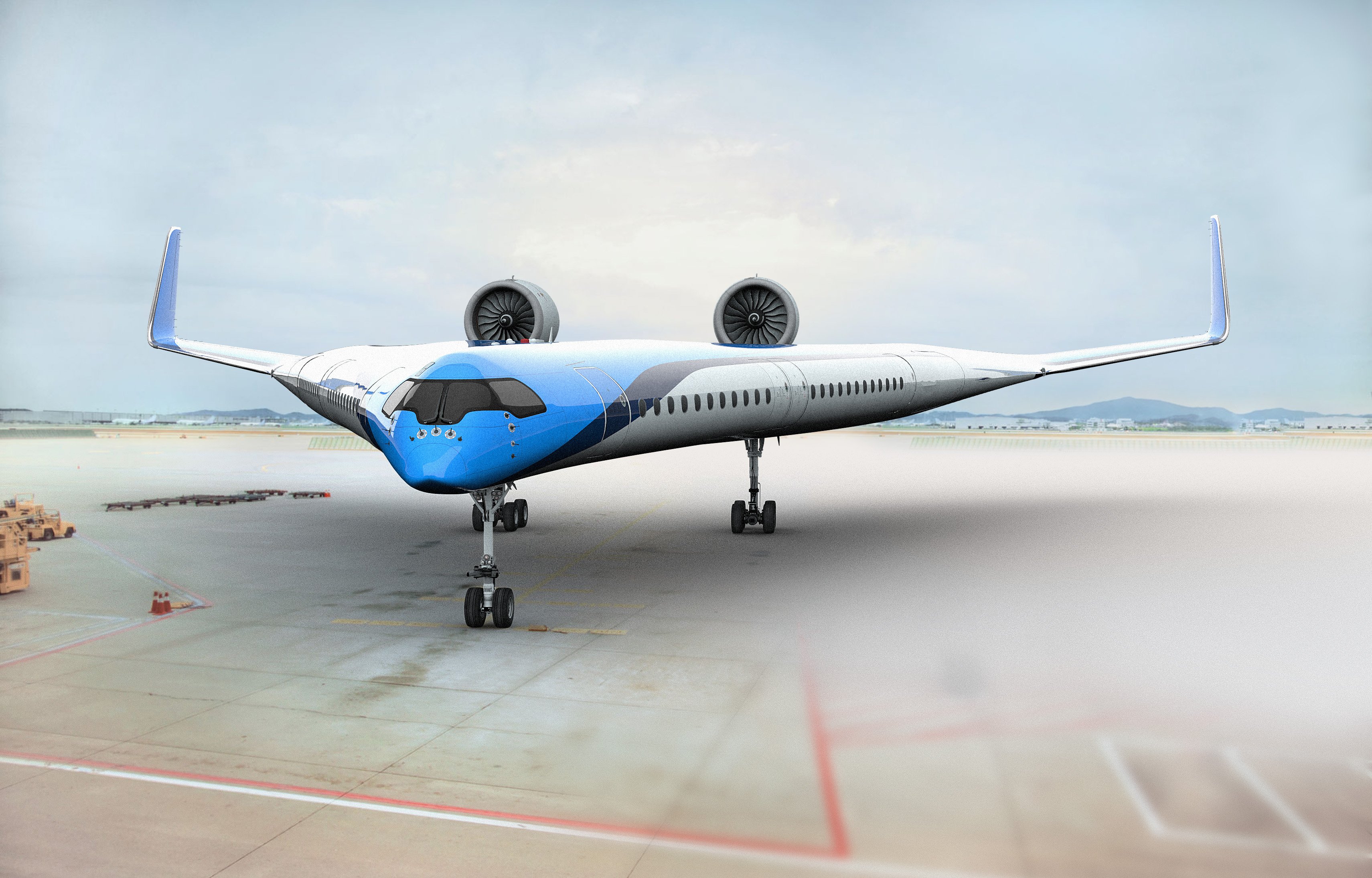 KLM V образный самолет