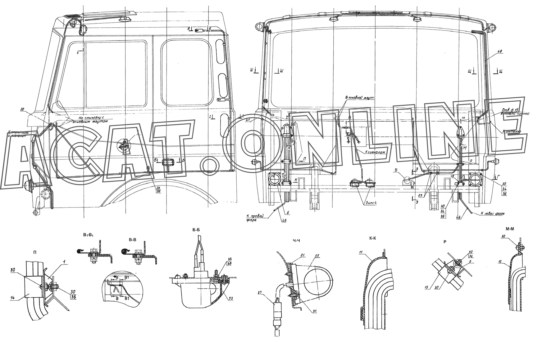 Плавающая подвеска для грузовых автомобилей (усиленная 6 амортизаторов)