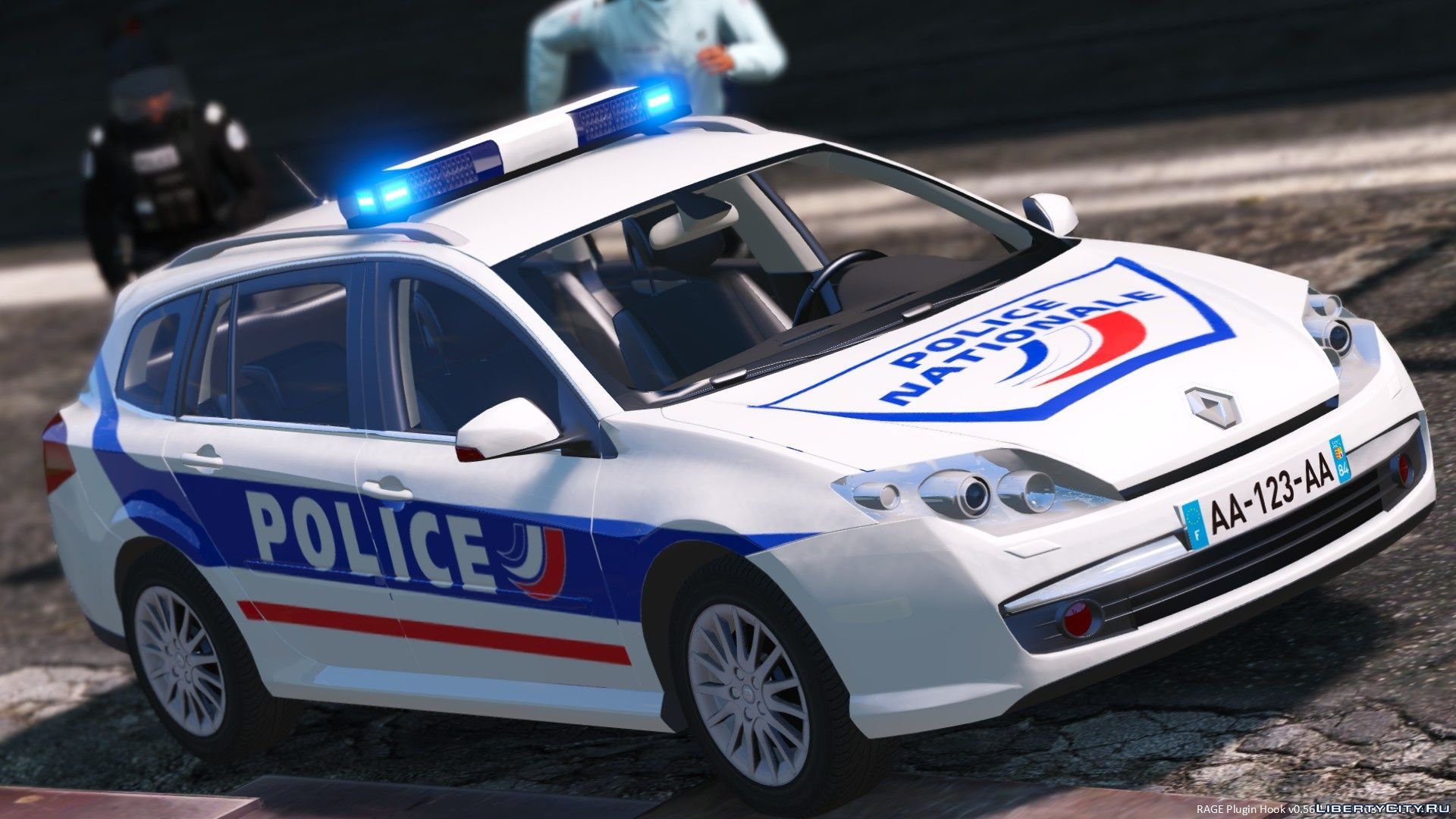 Как получить полицейскую машину. Renault Laguna полиция. Форд фокус 2 с мигалкой. Renault Laguna Police 75. Рено Лагуна 36 полиция.